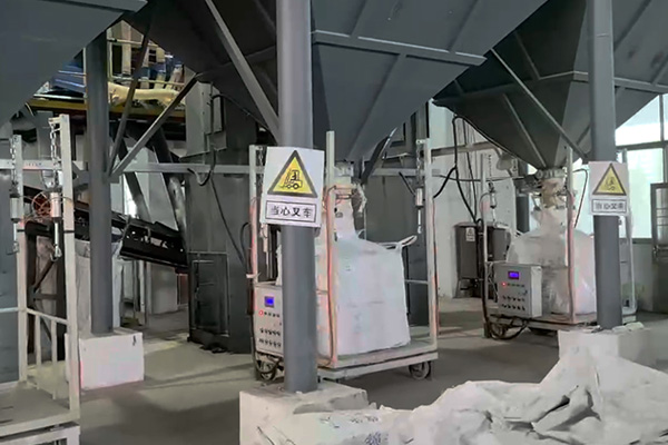 天然砂筛分包装线