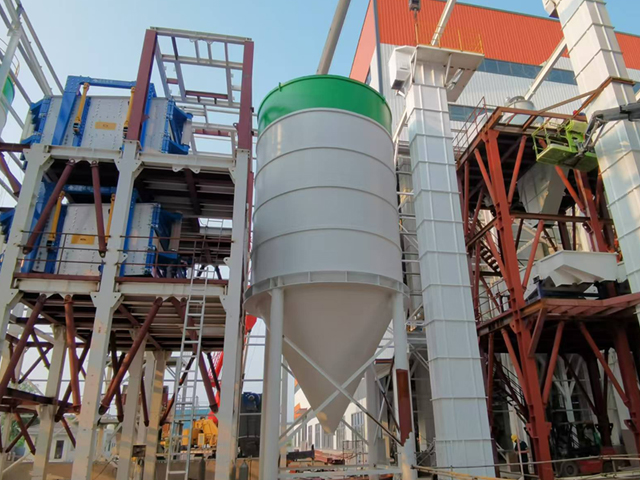 干混砂浆筛分输送设备1